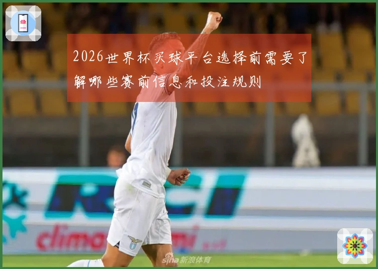 2026世界杯买球平台选择前需要了解哪些赛前信息和投注规则